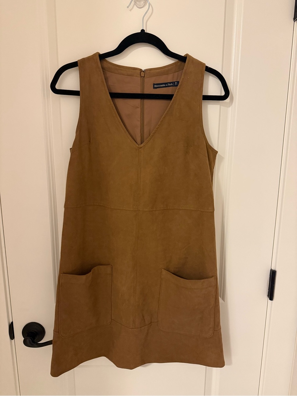 Abercrombie & Fitch Faux Suede Dress XS
